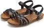 Lascana Sandalen Sandalet Zomerschoen van leer met comfortabel kurken voetbed - Thumbnail 1