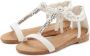 Lascana Sandalen Zomerschoen Sandalette zomerschoen met sieraandeel VEGAN - Thumbnail 1