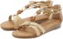 Lascana Sandalen Zomerschoen Sandalette zomerschoen met verfijnde banden en steentjes VEGAN - Thumbnail 1