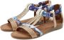 Lascana Sandalen Zomerschoen Sandalette zomerschoen met versiering en kleine sleehak VEGAN - Thumbnail 1