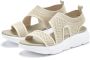 Lascana Sandalen Zomerschoen Sandalette zomerschoen van elastisch textiel bijzonder licht VEGAN - Thumbnail 1