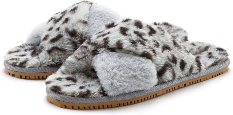 Lascana Slippers Mule sandaal open schoen pantoffel