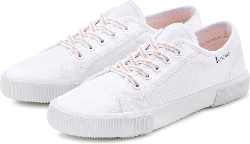 Lascana Sneakers Slip-on sneaker veterschoen vrijetijdsschoen