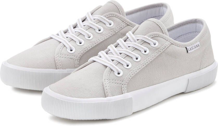 Lascana Sneakers Slip-on sneaker veterschoen vrijetijdsschoen