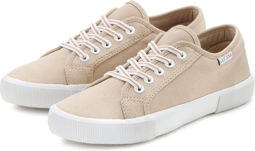 Lascana Sneakers Slip-on sneaker veterschoen vrijetijdsschoen