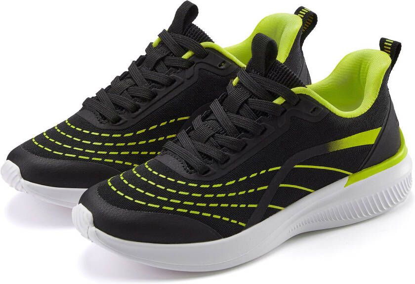 Lascana Sneakers Halfschoen veterschoen vrijetijdsschoen
