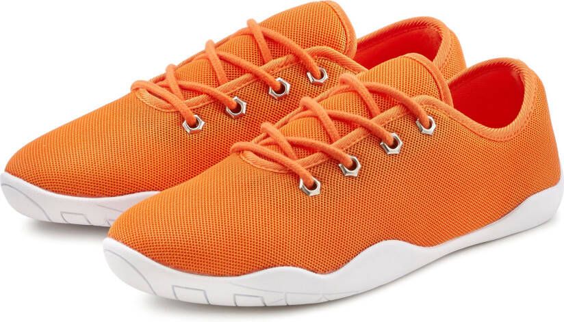 Lascana Sneakers met ultradunne zool superlicht veterschoenen unisex vegan