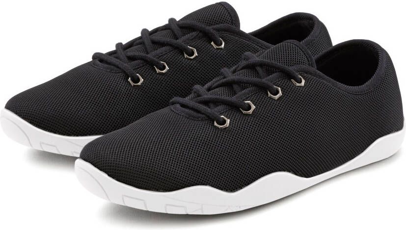 Lascana Sneakers met ultradunne zool superlicht veterschoenen unisex vegan