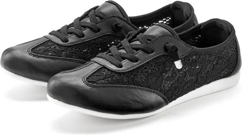 Lascana Sneakers Slip In sneaker vrijetijdsschoen lage schoen
