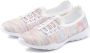 Lascana Sneakers Slipper halfschoen licht mesh materiaal om in te stappen met elastische veters vegan - Thumbnail 1