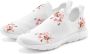 Lascana Sneakers voor instappen met bloempatroon vegan - Thumbnail 1