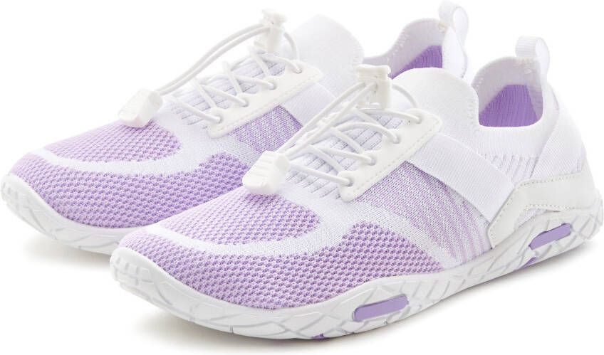 Lascana Sneakers Vrijetijdsschoen lage schoen superlicht platte flexibele zool VEGAN