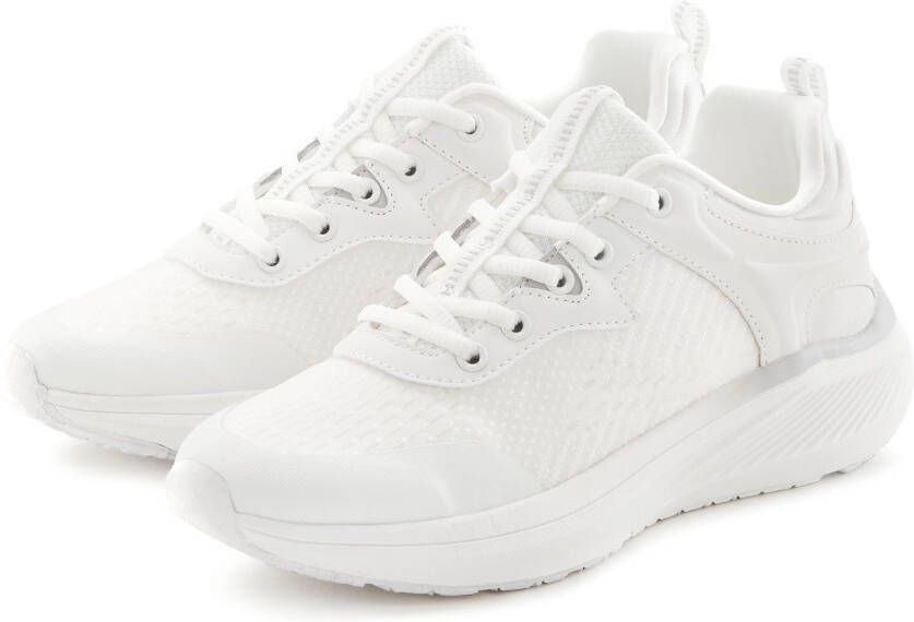 Lascana Sneakers Vrijetijdsschoen veterschoen met uitneembare binnenzool VEGAN