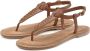 Lascana Teenslippers Sandaal pantoletten van leer met kleine nagels - Thumbnail 1