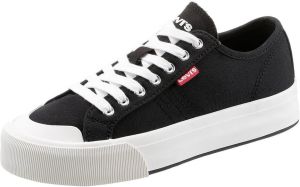 Levi's Plateausneakers HERNADES 3.0 met rood merk