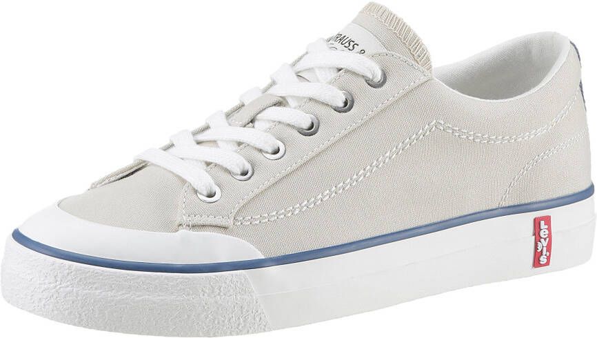 Levi's Plateausneakers LS2 S met sierstiksels vrijetijdsschoen lage schoen veterschoen
