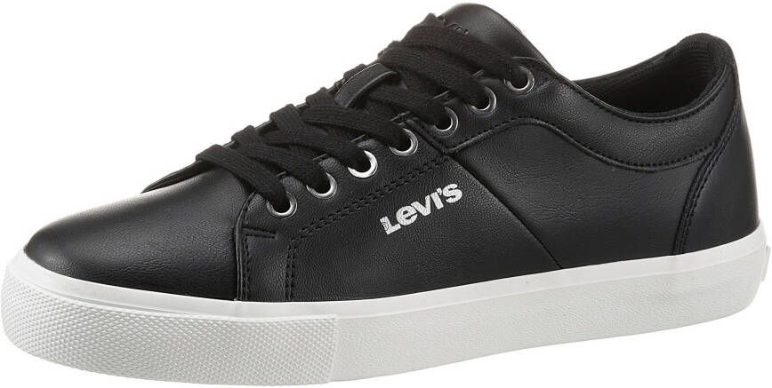 Levi's Plateausneakers Woodward S met levi s opdruk vrijetijdsschoen halfhoge schoen veterschoen - Foto 5