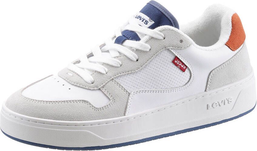 Levi's Sneakers Glide met gekleurd contrastbeleg