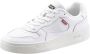 Levi's Sneakers van imitatieleer met vetersluiting White - Thumbnail 3