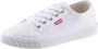Levis Levi's Malibu Beach Wit Canvas Sneakers Dames - Thumbnail 3