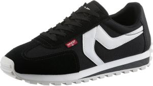 Levi's Sneakers STRYDER RED TAB S met contrastbeleg