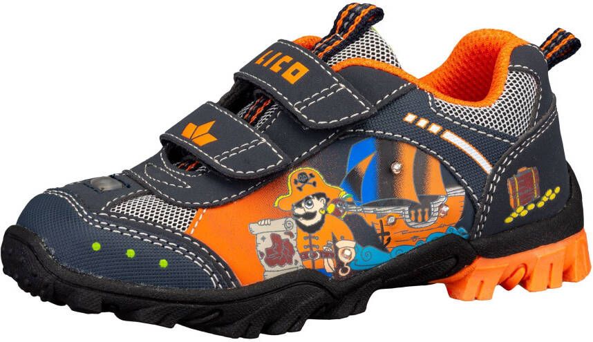 Lico Klittenbandschoenen Vrijetijdsschoenen Pirate V Blinky