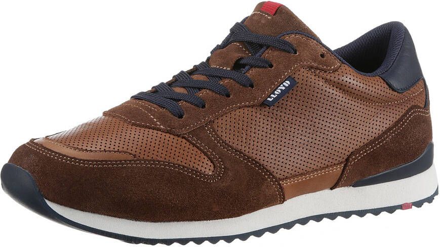 Lloyd Sneakers Edmond met modieuze perforatie vrijetijdsschoen halfhoge schoen veterschoen - Foto 3