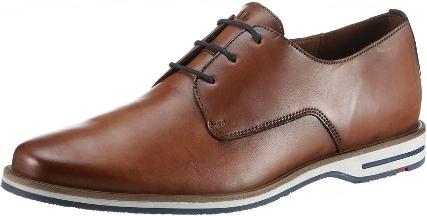 Lloyd Derby schoenen van leer met contraststrepen model 'DAKIN'