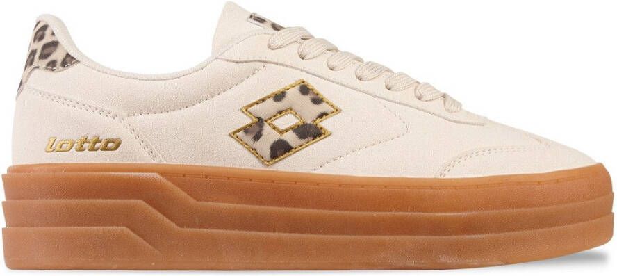 Lotto Plateausneakers met verfijnde plateauzool in lagenlook