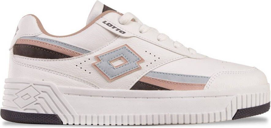 Lotto Plateausneakers met logo in double layer look