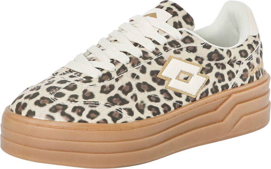 Lotto Plateausneakers met verfijnde plateauzool in lagenlook