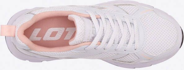 Lotto KITAURA Unisex sneaker lage schoenen 2400010U wit roze - Foto 2