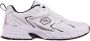 Lotto KITAURA Unisex sneaker lage schoenen 2400010U wit marineblauw - Thumbnail 7