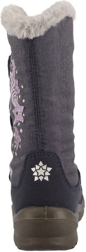 Lurchi Winterlaarzen Kiomi SYMPATEX Klittenbandboots met glitter maatsjabloon om te downloaden - Foto 5