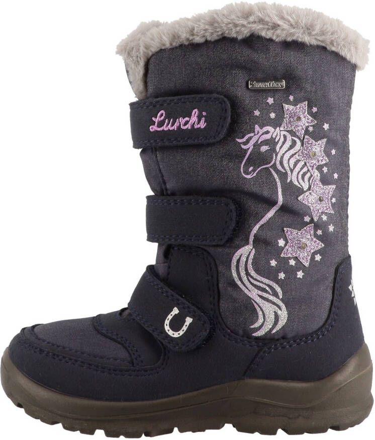 Lurchi Winterlaarzen Kiomi SYMPATEX Klittenbandboots met glitter maatsjabloon om te downloaden - Foto 2