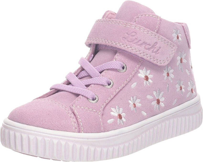 Lurchi Sneakers Yuki WMS: middel met elastiek en klittenbandriempje
