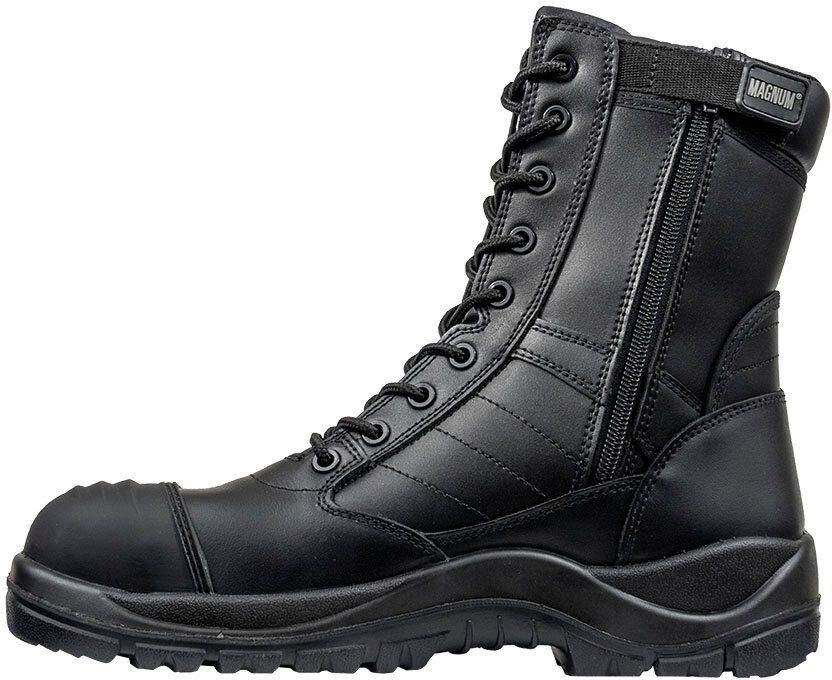 Magnum Centurion 8.0 SZ Sidezip Tactische Laarzen Inzetlaarzen Militaire Politie Security Boots Zwart M801385 - Foto 4