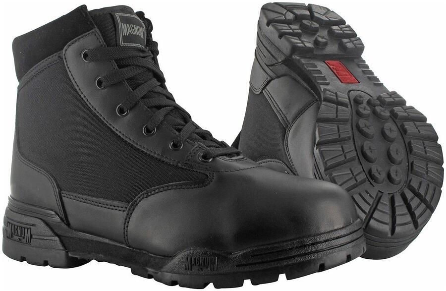 Magnum Classic Mid Tactische Laarzen Inzetlaarzen Militaire Politie Security Boots Zwart M800281 - Foto 4