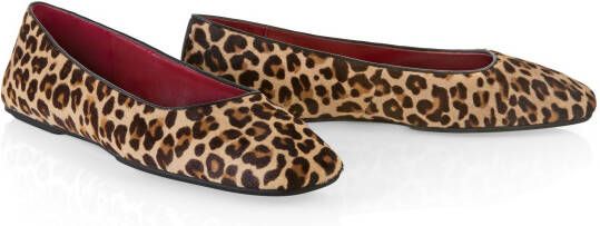 Marc Cain Bags & Shoes Ballerina's met all-over dierenprint