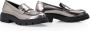 Marc Cain Loafers Noble Neutrals chunky slipper plateau schoen met blokhak - Thumbnail 1
