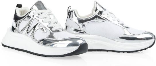 Marc Cain Plateausneakers Sky Colours chunky sneaker in metallic look