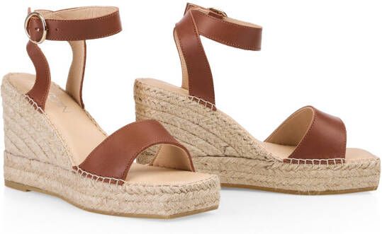 Marc Cain Low-Top Sneakers Espadrille in bruin