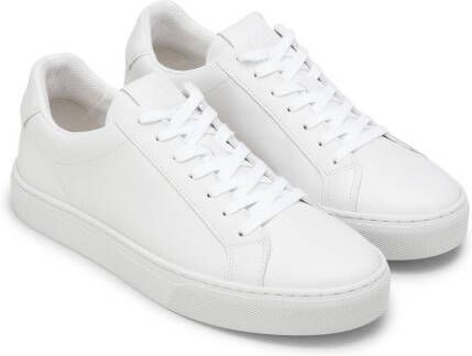 Marc O'Polo Lage sneakers van echt leer