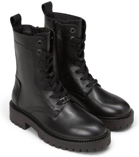 Marc O'Polo Veterlaarsjes PHIA Veterschoenen blokhak met aanhaallus - Foto 2