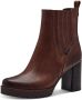 Marco Tozzi Chelsea-boots blokhak enkellaars business schoen met feel me-uitrusting - Thumbnail 2