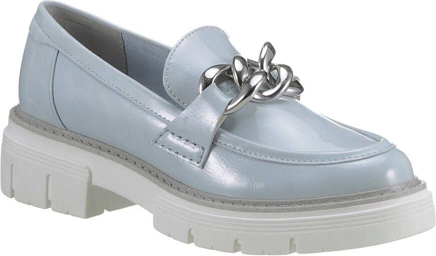 Marco Tozzi Loafers met trendy sierketting