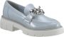Marco Tozzi Loafers met trendy sierketting - Thumbnail 2