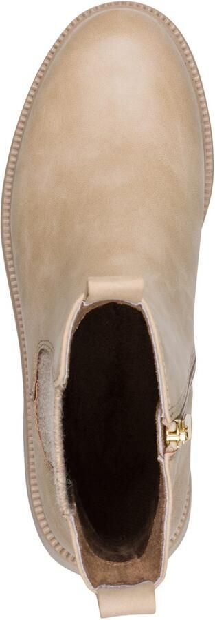Marco Tozzi Chelsea-boots blokhak enkellaarsjes herfstlaarzen stretchinzet buiten - Foto 5