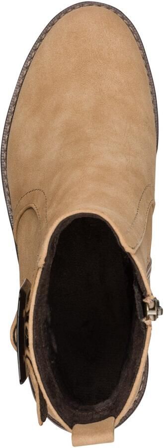 Marco Tozzi Laarsjes blokhak herfstboots in veganistische uitvoering - Foto 8