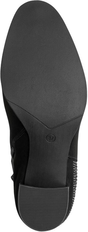 Marco Tozzi Laarsjes blokhak zakelijke enkellaars in veganistische uitvoering - Foto 4